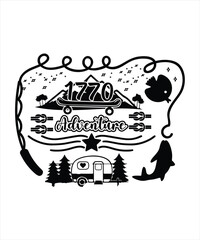 1770 Adventure Typography tshirt Design.eps