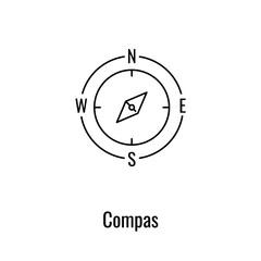 Compas line icon