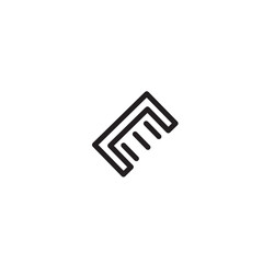 Comb Hair Hygiene Outline Icon