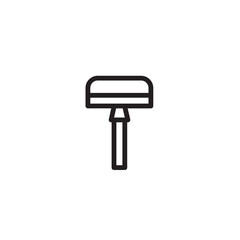 Hair Razor Shaver Outline Icon