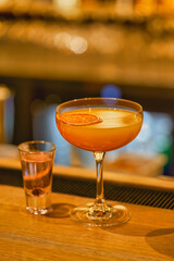 Orange cocktail