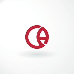 Vector Logo - Combination Letter C and A Customized