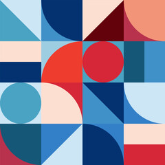 Abstract geometry shapes, minimalist graphic for booklet, poster, presentation and background.