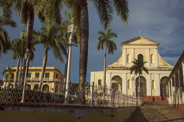Main square in Trinidad. Cuba
