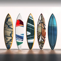 Surfboard. Generative AI