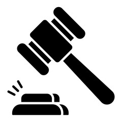 Trendy design icon of auction