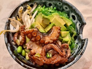 Octopus poke