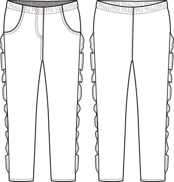 KIDS BOTTOM WEAR TROUSER JOGGER VECTOR