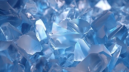 Icy quartz texture. Generative  AI 