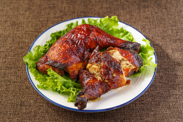 Air Fryer Baked Chicken Thighs