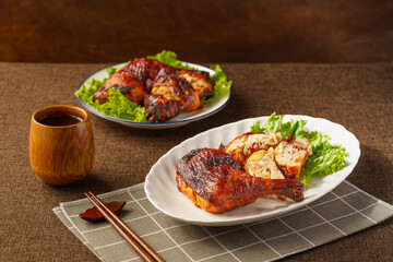 Air Fryer Baked Chicken Thighs