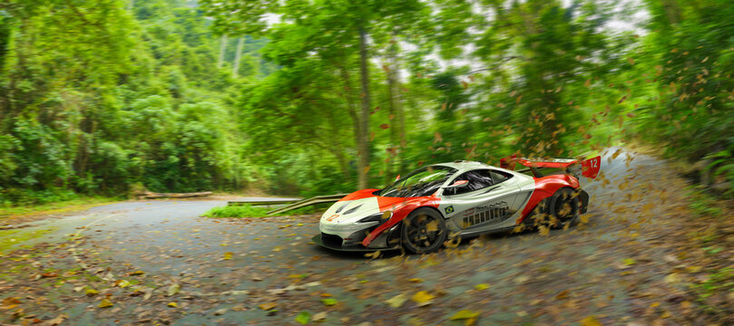 mclaren p1 gtr race car 2018 edition senna testdrive in thailand