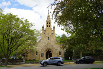 Obraz premium church in the city