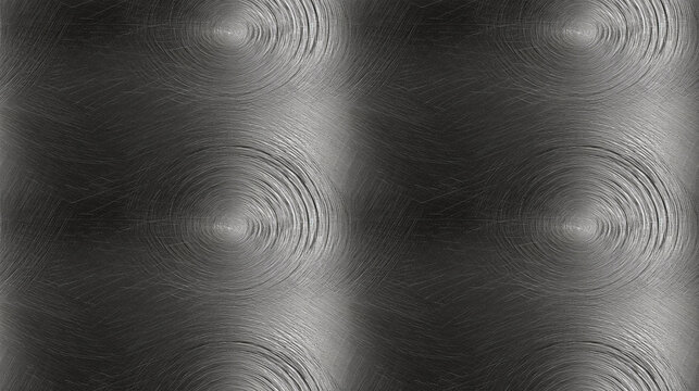 Real seamless texture background from silver steel sheet. Generative AI