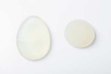 Two different Silicone breast implant