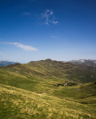 Fototapeta premium Landscape in Pyrenees close to Col du Galibier, France