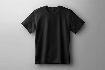 black  T-shirt mockup