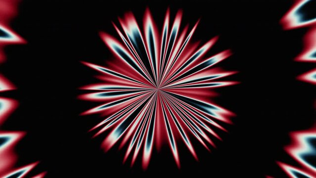 colorul fireworks on black. Abstract background. High quality 4k footage