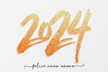 felice anno nuovo - buon anno 2024