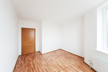 Fototapeta premium white empty room with door