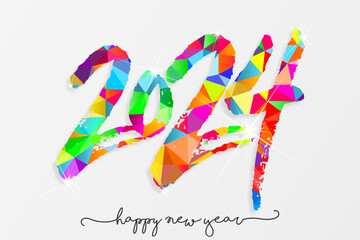 2024 - happy new year - best wishes 2024 background