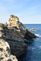 Fototapeta na wymiar Les rochers de Biarritz