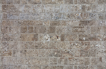 seamless texture of the old stone wall