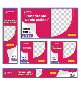 Complete Set of Sales Google Ads Banners for Transforming Your Ads Strategy