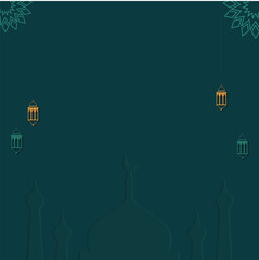 Islamic background. Eid mubarak greetings card. Eid al adha social media posts. 