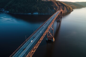 bridge over lake