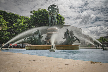 The Four Corners of the World: Fontaine des Quatre-Parties-du-Monde