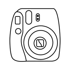 Polaroid Camera Icon for Logo and More
