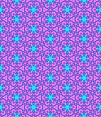 Fototapeta premium Multi color seamless abstract pattern. Background and backdrop. Multi Colored. Colorful ornamental design. Colored mosaic ornaments. Vector graphic illustration. EPS10.