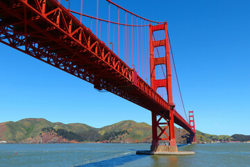 The Majestic Golden Gate Bridge