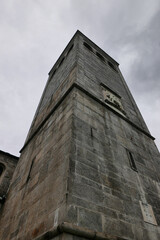 Fototapeta na wymiar San Vittore bell Tower in Locarno