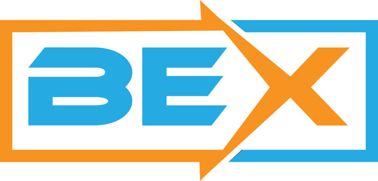 BEX latter logo, Graphic design, Templat