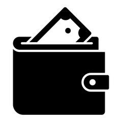 Wallet Glyph Icon