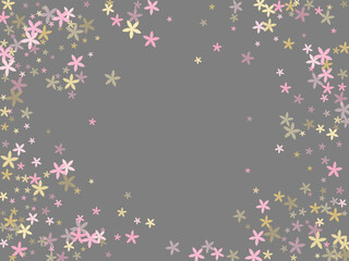 Daphne primitive flowers vector design. Gentle garden floral elements isolated. Valentines Day background. Organic flowers Daphne simplistic blossom. Flowering daisy.