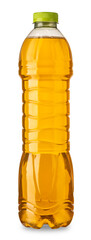 Bottle of ice tea isolated