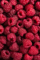 Raw raspberies