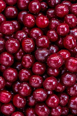 Wet cherry beries