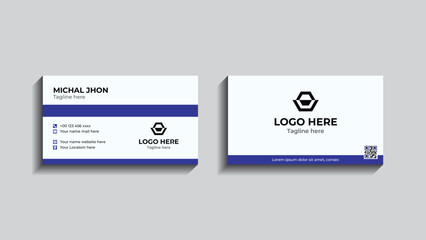 Modern Business Card - Creative and Clean Business Card Template. creative business card design.