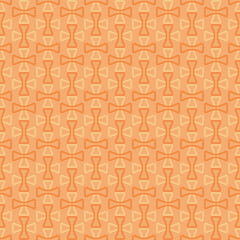 Intertwine geometric bowties seamless pattern.
