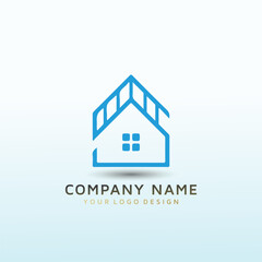 Fototapeta premium Roofing Process and Simplifying the Solar Process logo