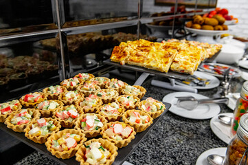 Breakfast Buffet Concept, Breakfast Time in Luxury Hotel
