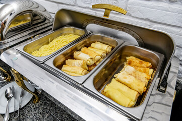 Breakfast Buffet Concept, Breakfast Time in Luxury Hotel