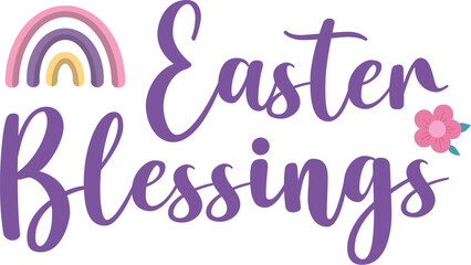 Easter Blessings, Spring Svg, Easter Egg Vector, Easter Egg Vector
