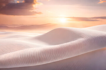 sand dunes in the desert