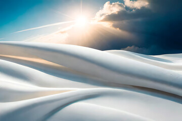 blue sky with clouds