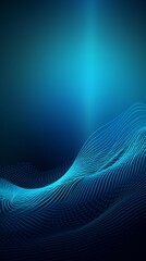An abstract gradient background with shades of blue. Generative AI. 